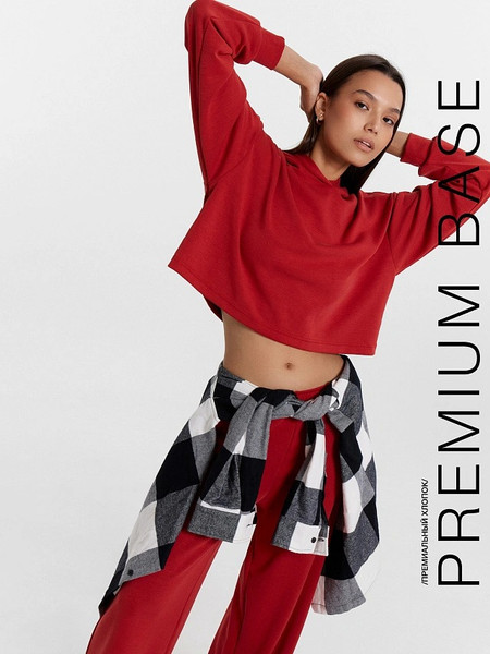 Изображение товара Худи Mark Formelle 122965 (р.164/170-96-102, клюква)