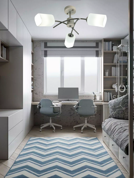 Изображение товара Потолочный светильник Mirastyle BL-6794/3 WT