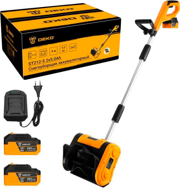 Изображение товара Снегоуборщик аккумуляторный Deko ST212-5 / 083-4442