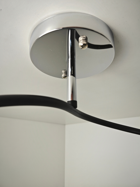 Изображение товара Потолочный светильник Mirastyle BL-7625/2 CR+BK