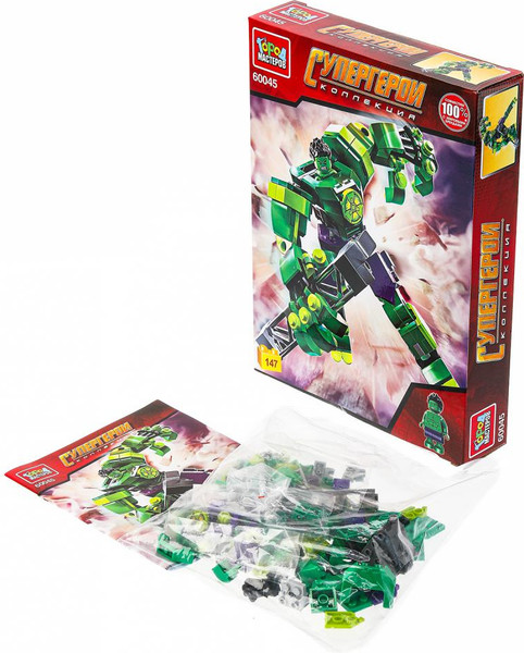 Изображение товара Конструктор Город мастеров Супергерои / 60045-ZH (147эл)