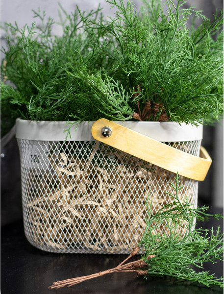 Изображение товара Искусственные ветки GrandSiti Туя 55657-5 / L25CM (5шт)