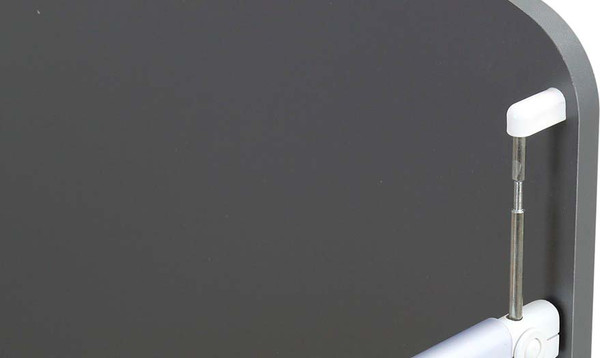 Изображение товара Детская кроватка Фея 750 / 0002551.176 (графит/белый)