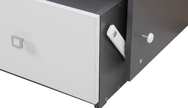 Изображение товара Детская кроватка Фея 750 / 0002551.176 (графит/белый)