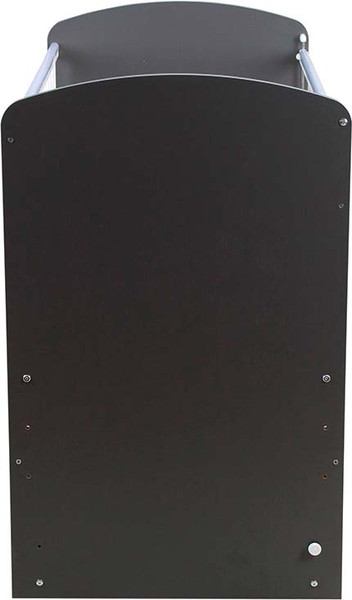 Изображение товара Детская кроватка Фея 750 / 0002551.176 (графит/белый)