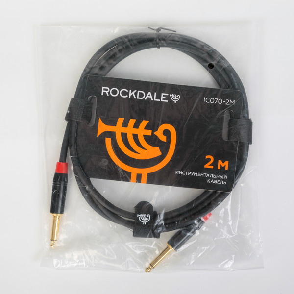 Изображение товара Кабель гитарный Rockdale IC070-2M (2м)