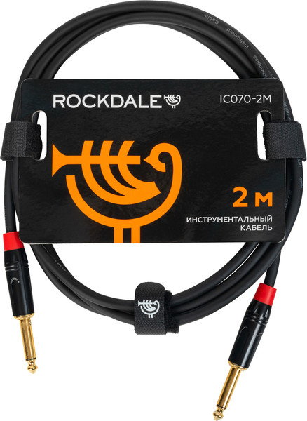 Изображение товара Кабель гитарный Rockdale IC070-2M (2м)