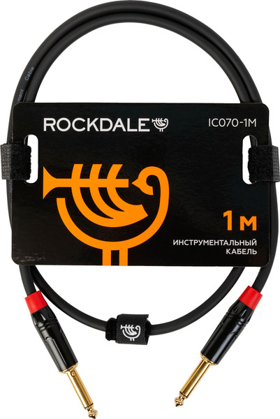 Изображение товара Кабель гитарный Rockdale IC070-1M (1м)