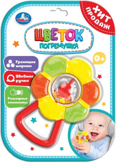 Изображение товара Погремушка Умка Цветок / B1407526-R2