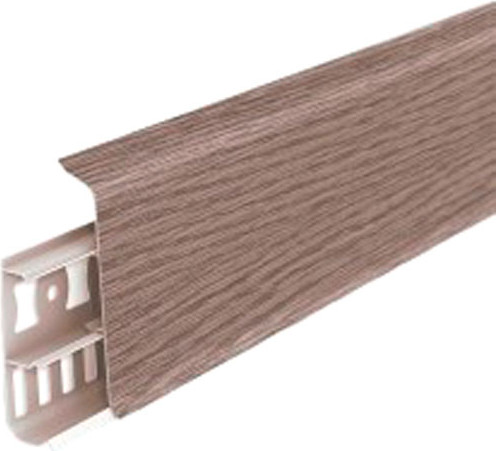 Изображение товара Плинтус Sanrelia SanFlex 564 Дуб снежный (2.5м)