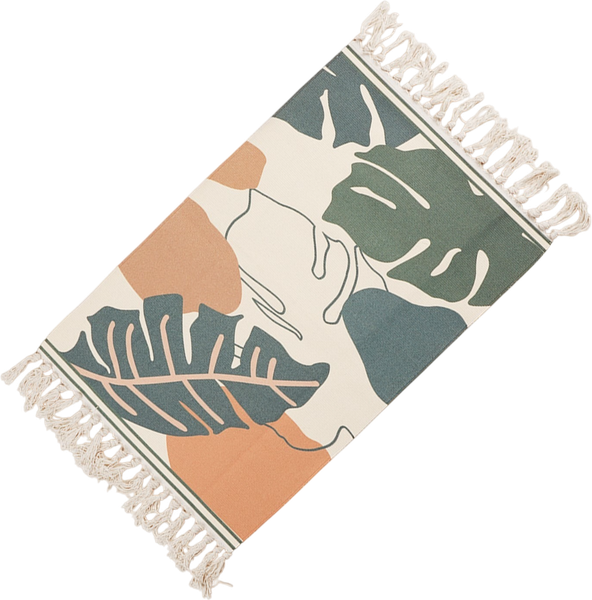 Изображение товара Коврик Sima-Land Home Cotton 60x90 / 9679497 (молочный)