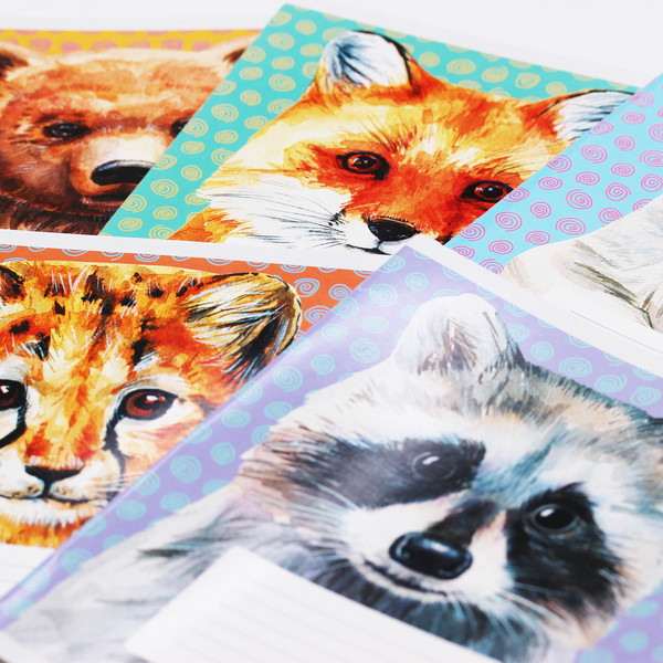 Изображение товара Тетрадь Listoff Зверята / ТК248303