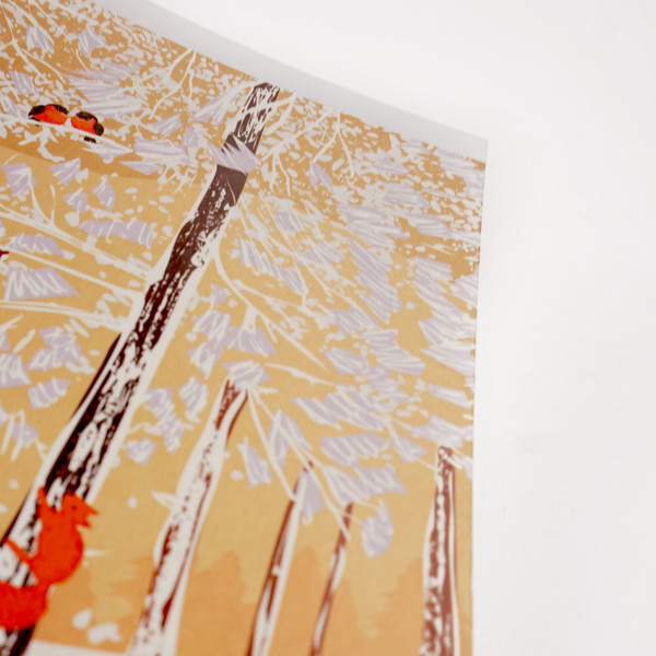 Изображение товара Тетрадь Listoff Зимний пейзаж / ТЛ248900