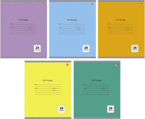 Изображение товара Тетрадь Listoff Однотонная серия / ТЛ245003