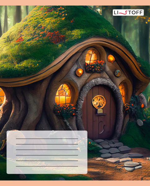 Изображение товара Тетрадь Listoff Сказочные домики / ТКЛ248901