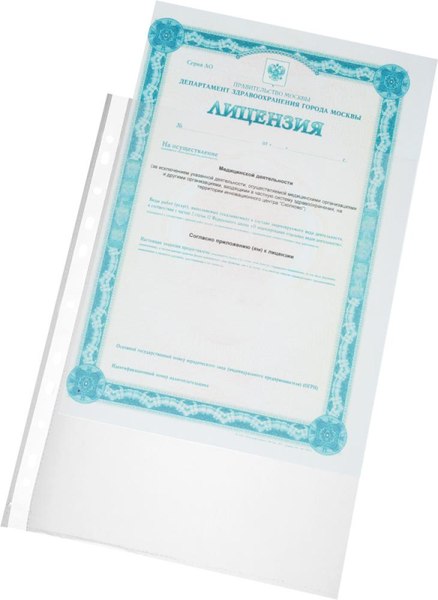 Изображение товара Набор файлов Attache Элементари / 1136178 (100шт)