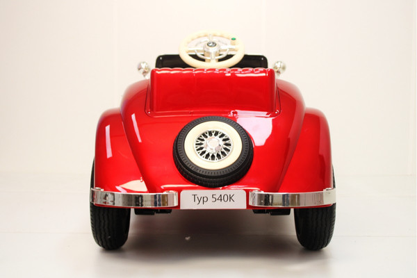 Изображение товара Детский автомобиль RiverToys Mercedes-Benz Typ 540K / M111MM (вишневый глянец)