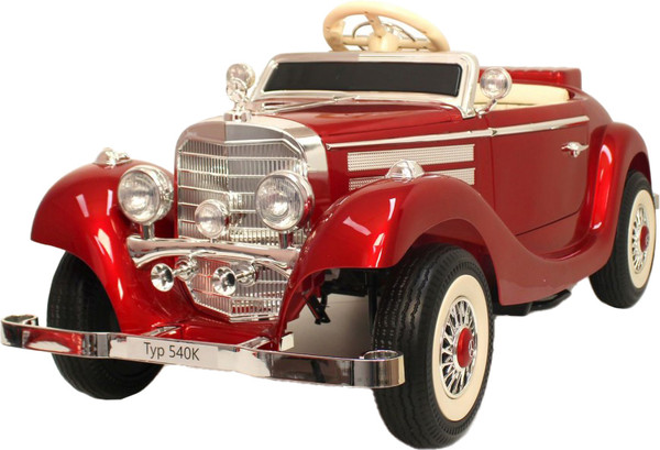 Изображение товара Детский автомобиль RiverToys Mercedes-Benz Typ 540K / M111MM (вишневый глянец)