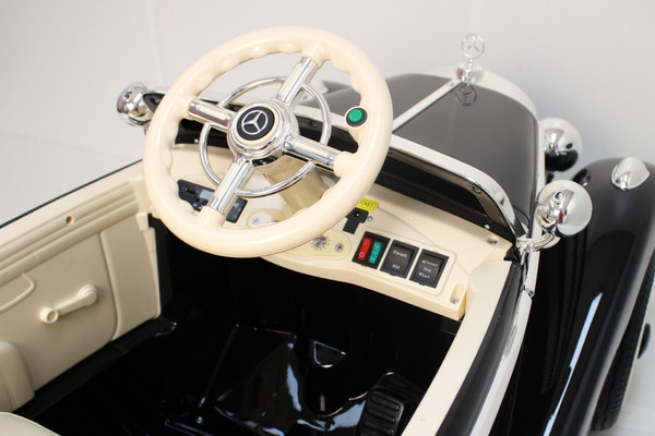 Изображение товара Детский автомобиль RiverToys Mercedes-Benz Typ 540K / M111MM (черный глянец)