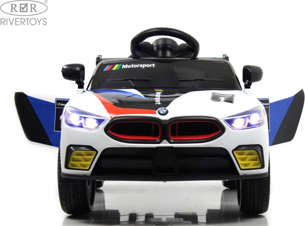 Изображение товара Детский автомобиль RiverToys F444FF (белый)
