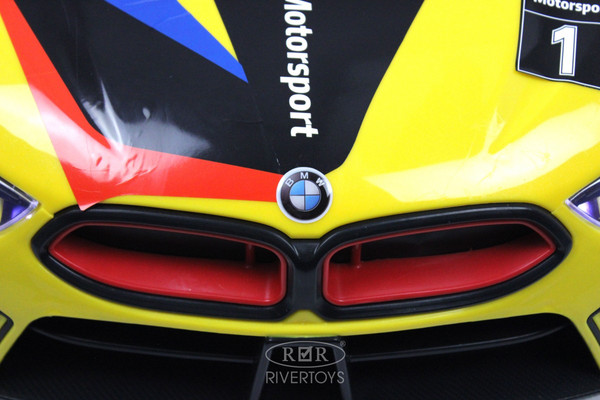 Изображение товара Детский автомобиль RiverToys F444FF (желтый)