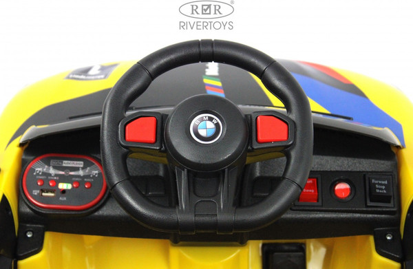 Изображение товара Детский автомобиль RiverToys F444FF (желтый)