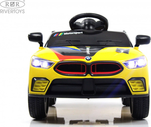 Изображение товара Детский автомобиль RiverToys F444FF (желтый)