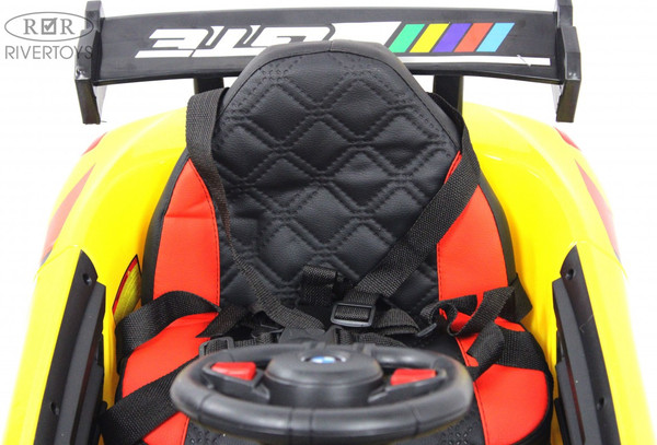 Изображение товара Детский автомобиль RiverToys F444FF (желтый)