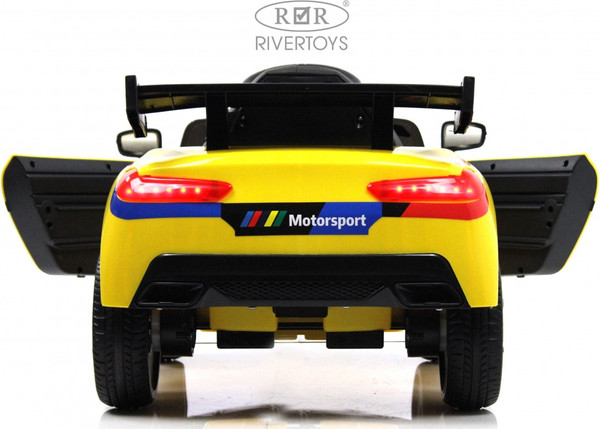 Изображение товара Детский автомобиль RiverToys F444FF (желтый)
