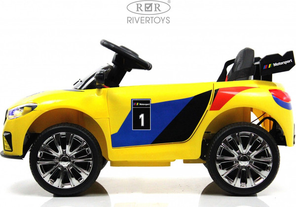 Изображение товара Детский автомобиль RiverToys F444FF (желтый)