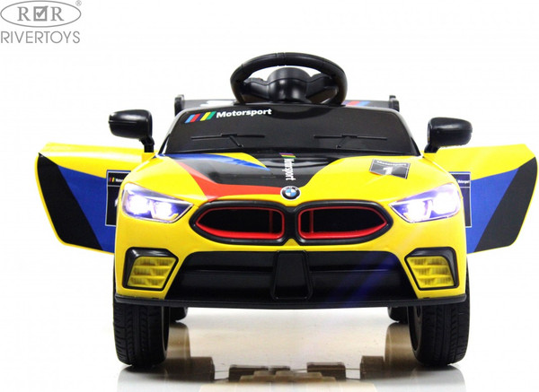 Изображение товара Детский автомобиль RiverToys F444FF (желтый)