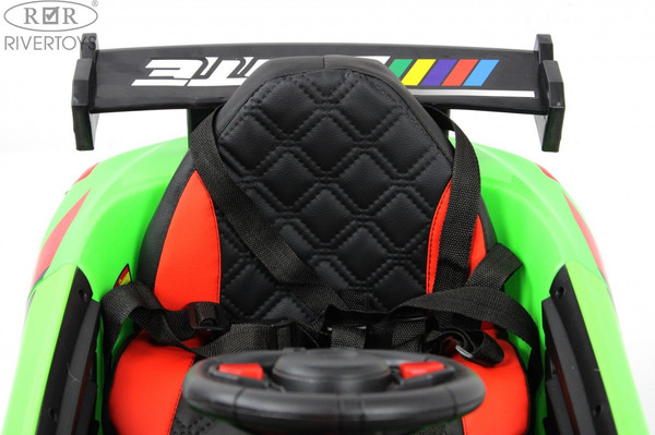 Изображение товара Детский автомобиль RiverToys F444FF (зеленый)