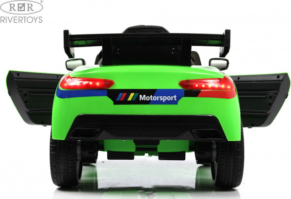 Изображение товара Детский автомобиль RiverToys F444FF (зеленый)