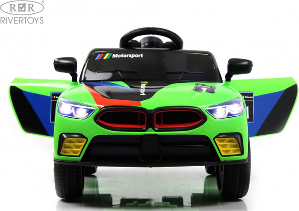Изображение товара Детский автомобиль RiverToys F444FF (зеленый)