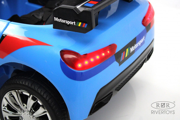 Изображение товара Детский автомобиль RiverToys F444FF (синий)