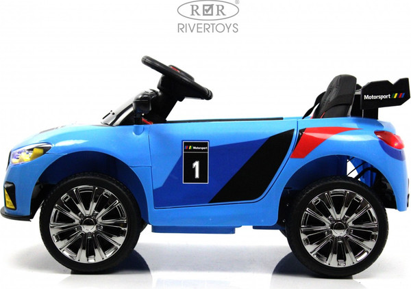 Изображение товара Детский автомобиль RiverToys F444FF (синий)