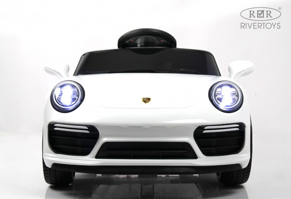 Изображение товара Детский автомобиль RiverToys F333FF (белый)