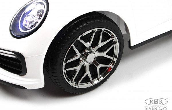 Изображение товара Детский автомобиль RiverToys F333FF (белый)