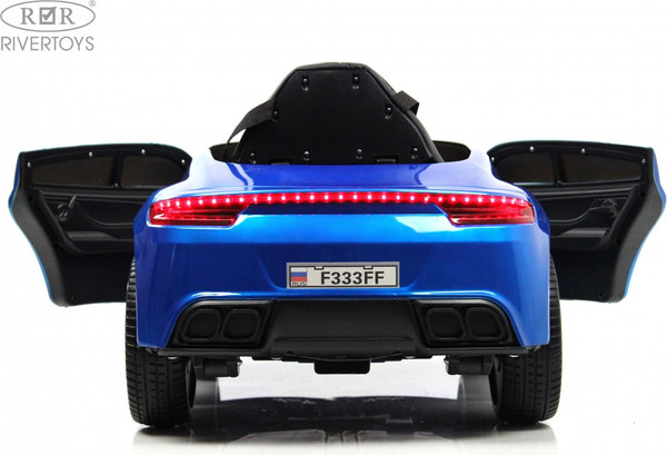 Изображение товара Детский автомобиль RiverToys F333FF (синий глянец)