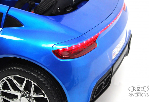 Изображение товара Детский автомобиль RiverToys F333FF (синий глянец)