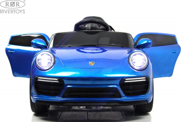 Изображение товара Детский автомобиль RiverToys F333FF (синий глянец)