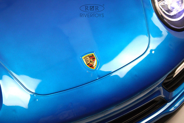 Изображение товара Детский автомобиль RiverToys F333FF (синий глянец)