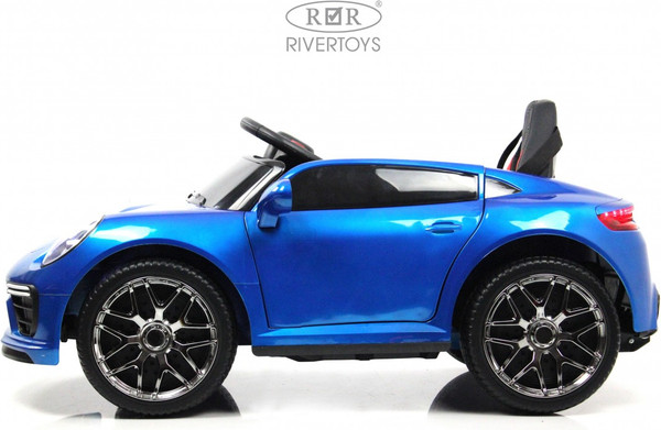 Изображение товара Детский автомобиль RiverToys F333FF (синий глянец)