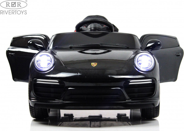 Изображение товара Детский автомобиль RiverToys F333FF (черный глянец)