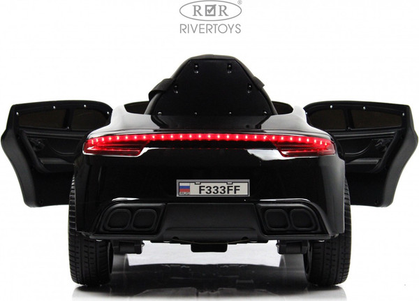 Изображение товара Детский автомобиль RiverToys F333FF (черный глянец)