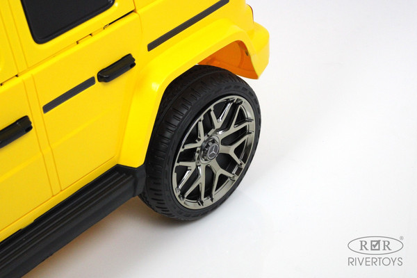 Изображение товара Детский автомобиль RiverToys Mercedes-Benz G63 / T999TT (желтый)