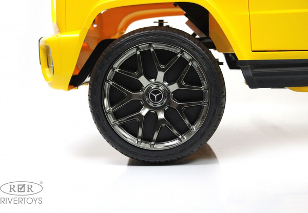 Изображение товара Детский автомобиль RiverToys Mercedes-Benz G63 / T999TT (желтый)