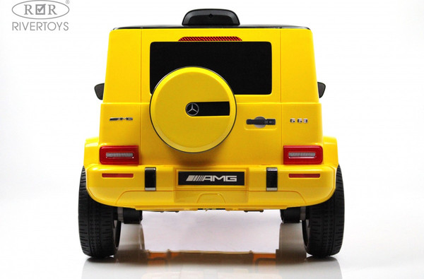 Изображение товара Детский автомобиль RiverToys Mercedes-Benz G63 / T999TT (желтый)