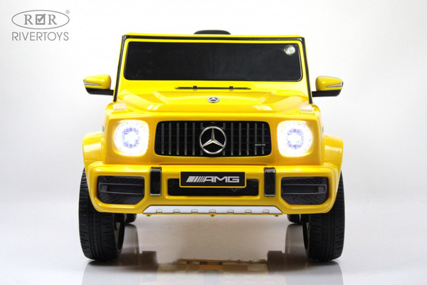 Изображение товара Детский автомобиль RiverToys Mercedes-Benz G63 / T999TT (желтый)