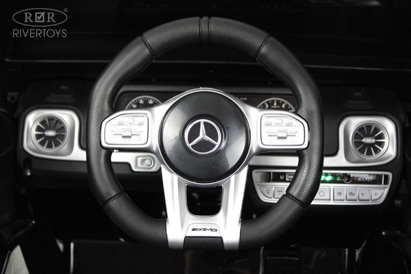 Изображение товара Детский автомобиль RiverToys Mercedes-Benz G63 / T999TT (черный глянец)